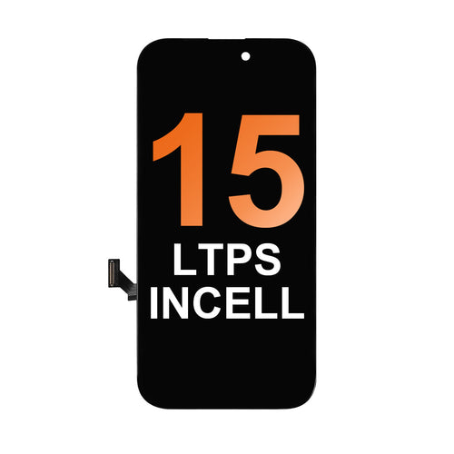 (AM Pro) LTPS InCell LCD Assembly for iPhone 15 - Black