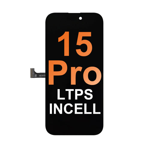 (AM Pro) LTPS InCell LCD Assembly for iPhone 15 Pro - Black