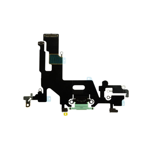 Aftermarket Plus Charging Port Flex Cable for iPhone 11 - Green