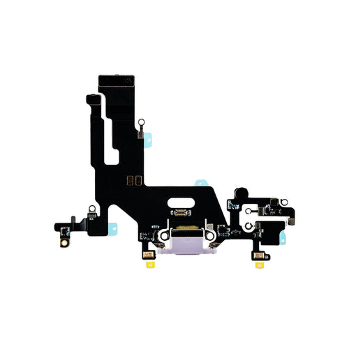 Aftermarket Plus Charging Port Flex Cable for iPhone 11 - Purple