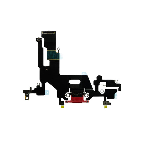 Aftermarket Plus Charging Port Flex Cable for iPhone 11 - Red