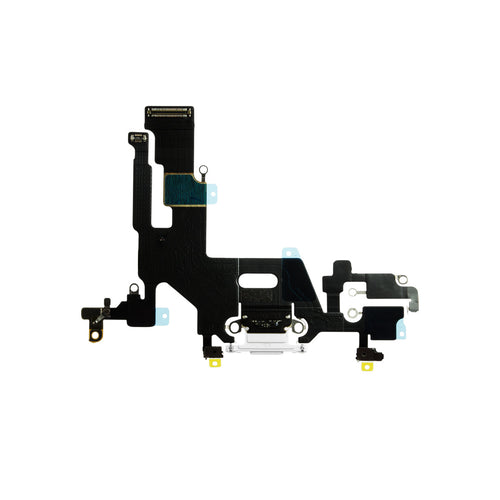 Aftermarket Plus Charging Port Flex Cable for iPhone 11 - White