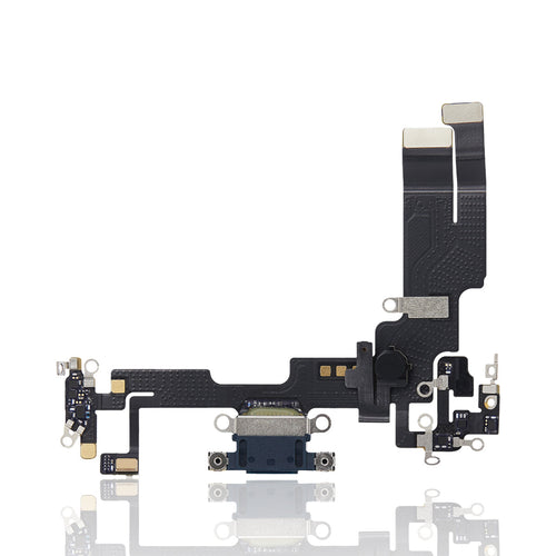 Aftermarket Plus Charging Port Flex Cable for iPhone 14 - Midnight