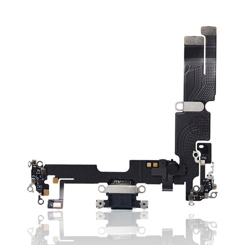 Aftermarket Plus Charging Port Flex Cable for iPhone 14 Plus - Midnight