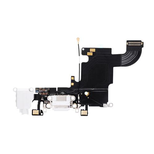 Aftermarket Plus Charging Port Flex Cable for iPhone 6S - Silver