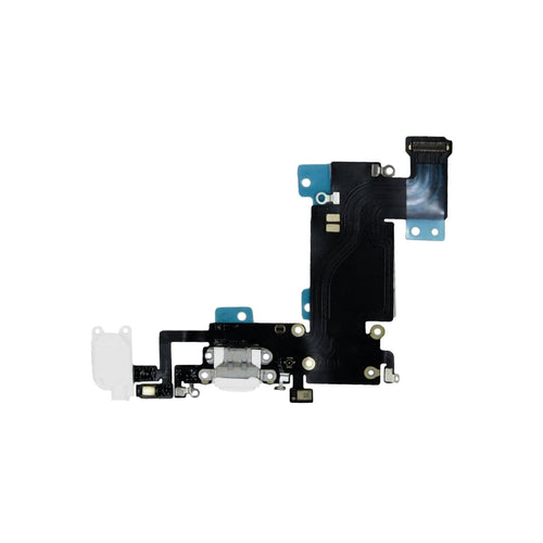 Aftermarket Plus Charging Port Flex Cable for iPhone 6S Plus - Silver