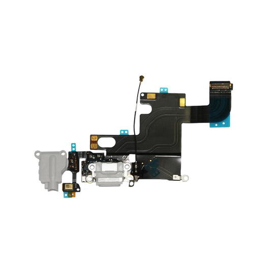 Aftermarket Plus Charging Port Flex Cable for iPhone 6 - Space Gray