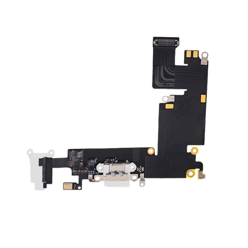 Aftermarket Plus Charging Port Flex Cable for iPhone 6 Plus - Silver