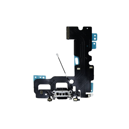 Aftermarket Plus Charging Port Flex Cable for iPhone 7 - Jet Black