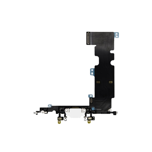 Aftermarket Plus Charging Port Flex Cable for iPhone 8 Plus - Silver