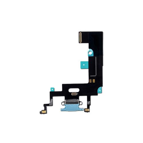 Aftermarket Plus Charging Port Flex Cable for iPhone XR - Blue