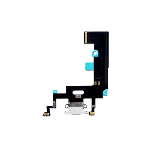 Aftermarket Plus Charging Port Flex Cable for iPhone XR - White