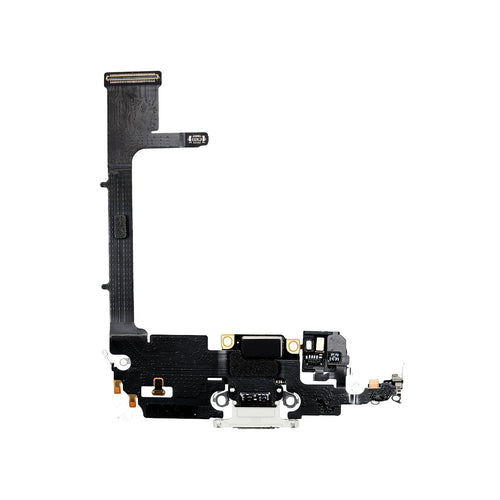 Aftermarket Plus Charging Port Flex Cable with Board for iPhone 11 Pro - Silver