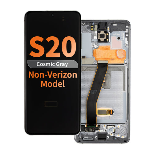 Aftermarket Pro OLED Assembly with Frame for Samsung Galaxy S20 (6.2