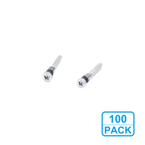 Bottom Screws for iPhone X to 14 Pro Max - Silver (100 Pack)