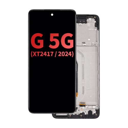 FOG LCD Assembly with Frame for Moto G 5G (XT2417 / 2024).