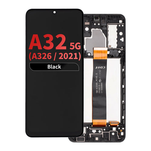 FOG LCD Assembly with Frame for Samsung Galaxy A32 5G (A326 / 2021) - Black