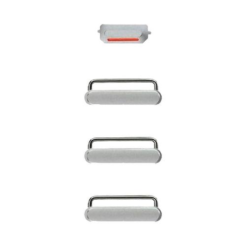 Hard Buttons (Power + Volume + Switch) for iPhone 6S - Silver