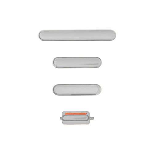 Hard Buttons (Power + Volume + Switch) for iPhone XS / XS Max - Silver