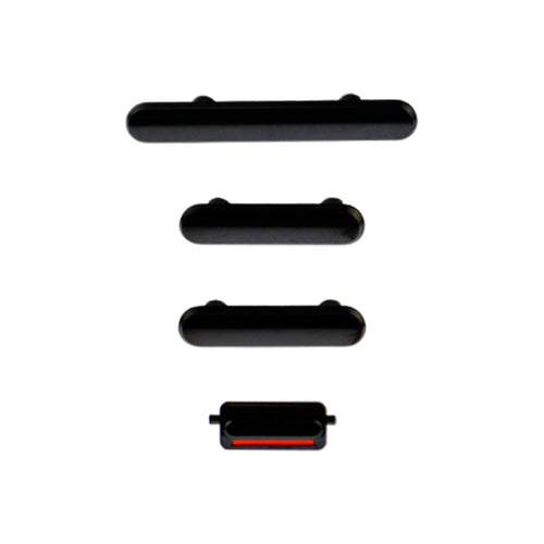 Hard Buttons (Power + Volume + Switch) for iPhone X - Black