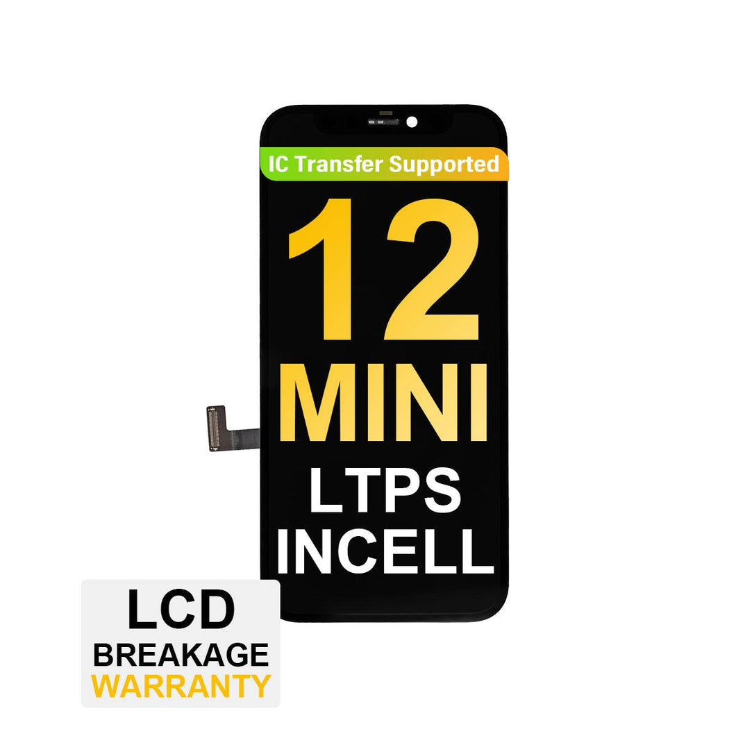 Black LTPS InCell LCD assembly for iPhone 12 Mini