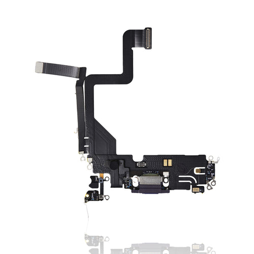 Premium Charging Port Flex Cable for iPhone 14 Pro - Deep Purple