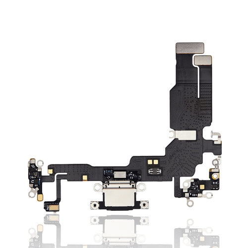 Premium Charging Port Flex Cable for iPhone 15 - Black