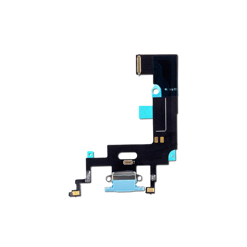 Premium Charging Port Flex Cable for iPhone XR - Blue