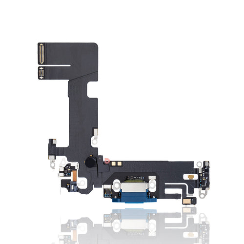 Premium Charging Port Flex Cable for iPhone 13 - Blue