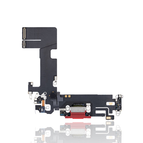 Premium Charging Port Flex Cable for iPhone 13 - Red