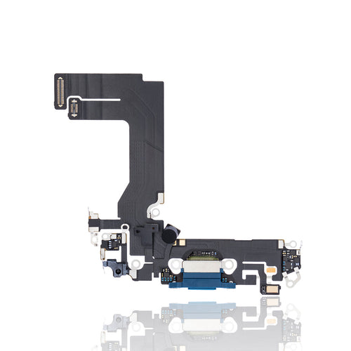 Premium Charging Port Flex Cable for iPhone 13 Mini - Blue