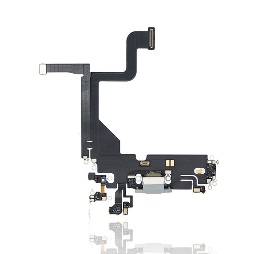 Premium Charging Port Flex Cable for iPhone 13 Pro - Silver