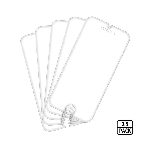 Tempered Glass for iPhone 6 / 6S / 7 / 8 / SE (2020) / SE (2022) - Clear (25 Pack)